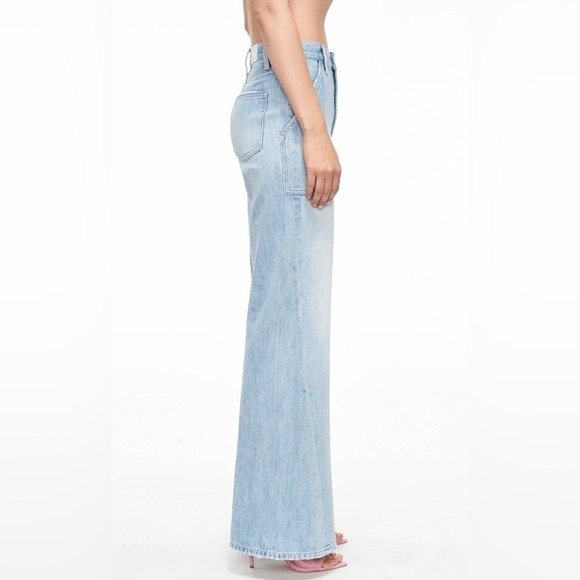 Best Selling Pistola Ruby High Rise‎ Wide Leg Jean Size 25 Women's Kona Wash - Picture 3 of 10